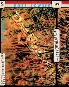 Cinexprimentaux 5 : Rose Lowder  | Voiliers et coquelicots / Champ provenal / Bouquets cologiques 21-30  |   DVD